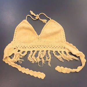 Crochet halter.  Size S
